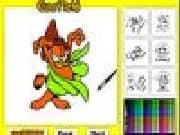 Juego Garfield Coloring Page - Garfield Coloring Page online gratis, jugar Gratis