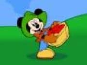 Juego Mickey el recolector de manzanas - Mickey el recolector de manzanas online gratis, jugar Gratis