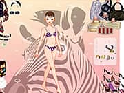 Juego Vestir Como una Cebra - Vestir Como una Cebra online gratis, jugar Gratis